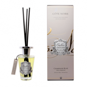 Cote Noire 150ml Diffuser Set – Pink Champagne – Silver