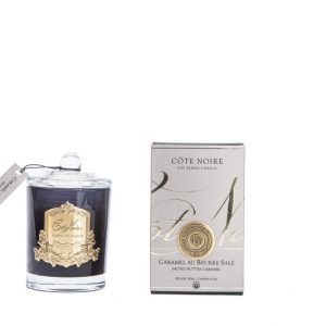 Côte Noire 185g Soy Blend Candle – Salted Butter Caramel – Gold