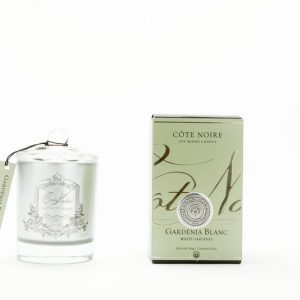 Côte Noire 185g Soy Blend Candle – Gardenia – Silver