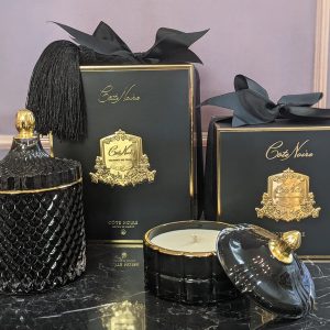 Côte Noire Art Deco Candle – Black