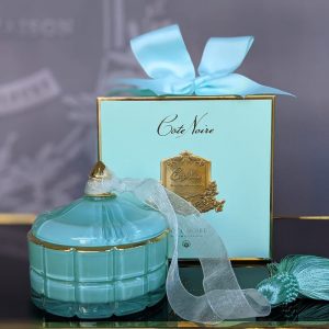 Côte Noire Art Deco Candle – Tiffany Blue