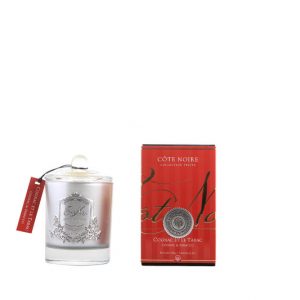 Côte Noire 185g Soy Blend Candle – Cognac & Tabacco – Silver