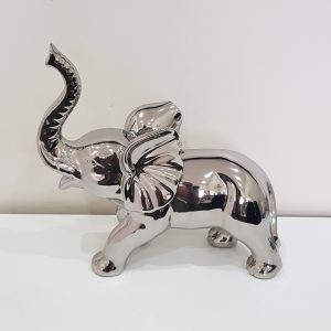 SILVER CHROME ELEPHANT