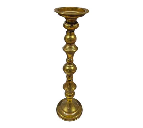 Marcella Gold Metal Candelabra Large