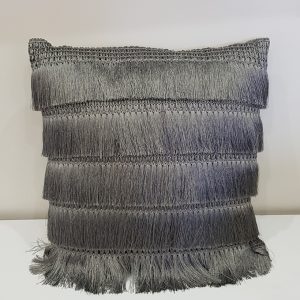 Penelope Row Cushion Grey 45x45cm