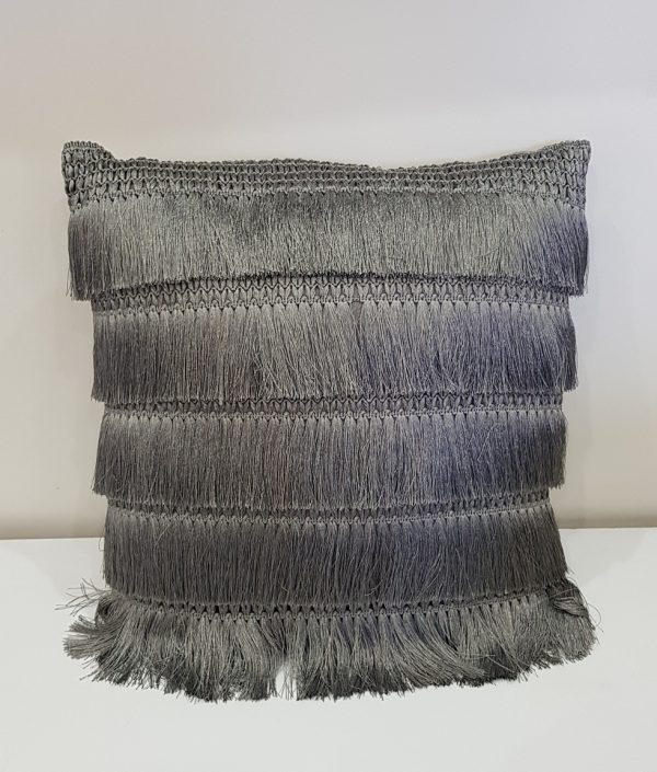 Penelope Row Cushion Grey 45x45cm