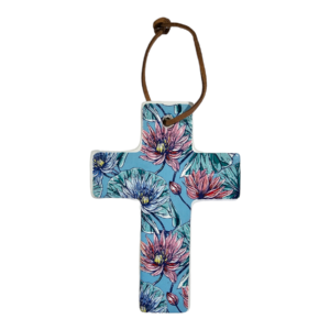 Hanging Cross Peony Small