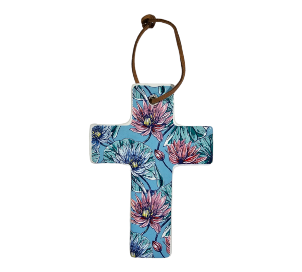 Hanging Cross Peony Small