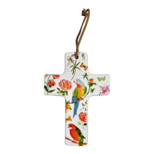 Hanging Cross Parrot Small