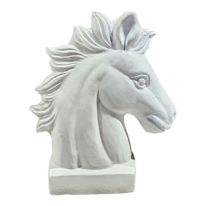 Henry Horse Cement Sculpture