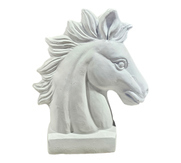 Henry Horse Cement Sculpture