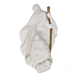 Holy Family Ceramic Ornament