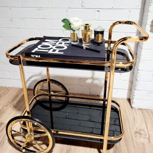 Gold Bar Cart