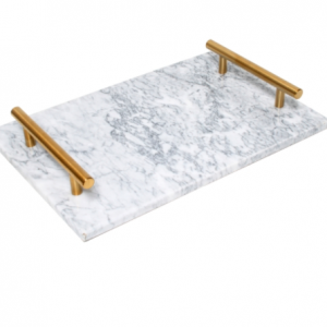 Marble Tray Pearl White