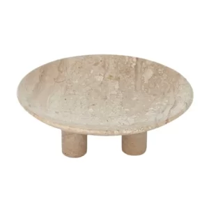 Chiara Marble Round Foot Plate