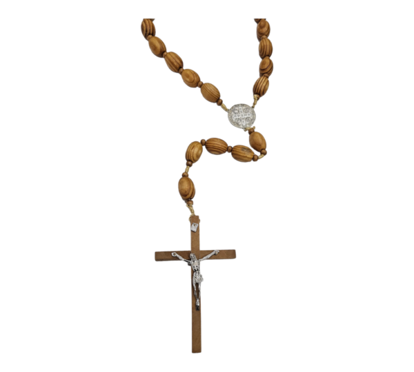 Large Wall Hung Timber Rosary Beads