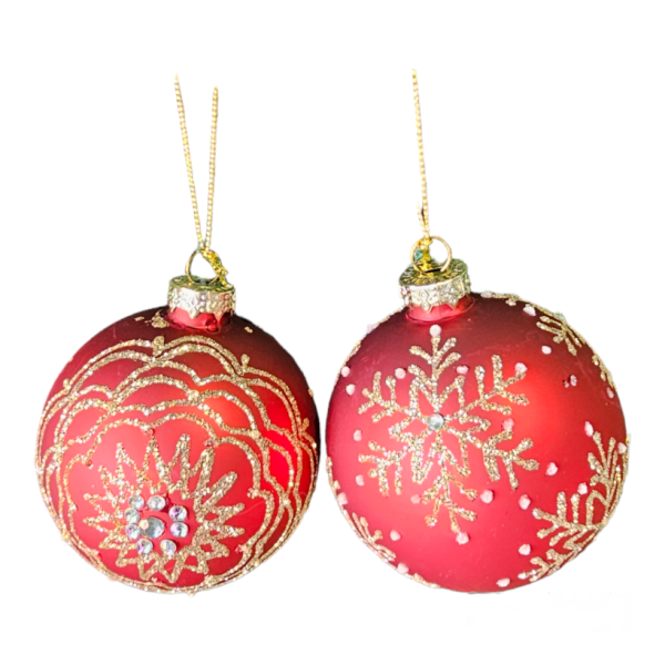 Red Glass Bauble