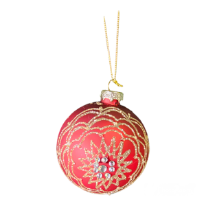 Red Glass Bauble