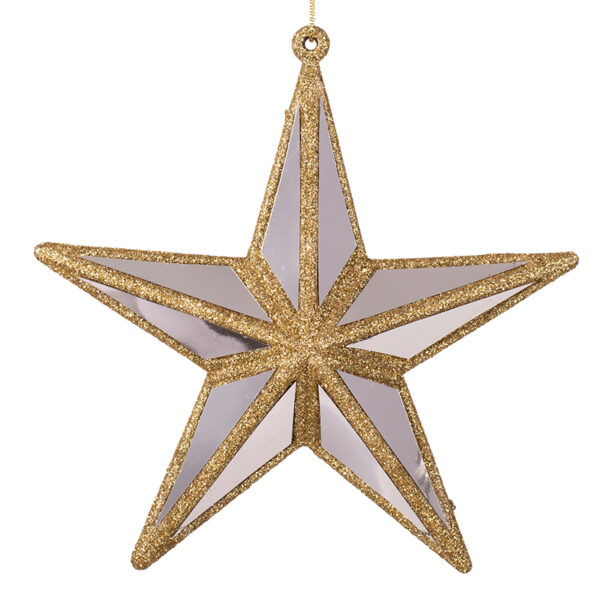 Mirror Star Tree Ornament