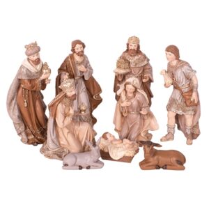 Nativity Scene 25cm Poly Resin