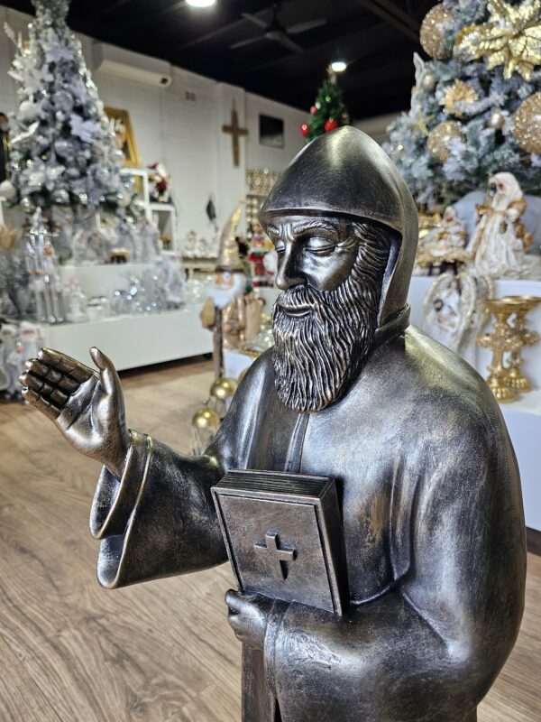 Outdoor Saint Charbel Bronze Statue