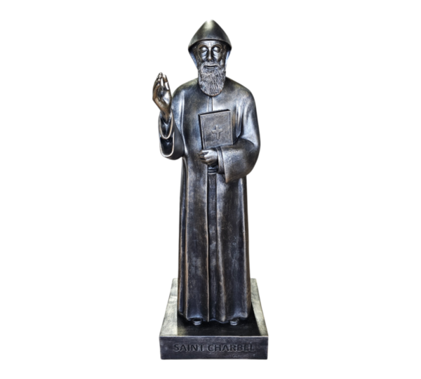 Outdoor Saint Charbel Bronze Statue