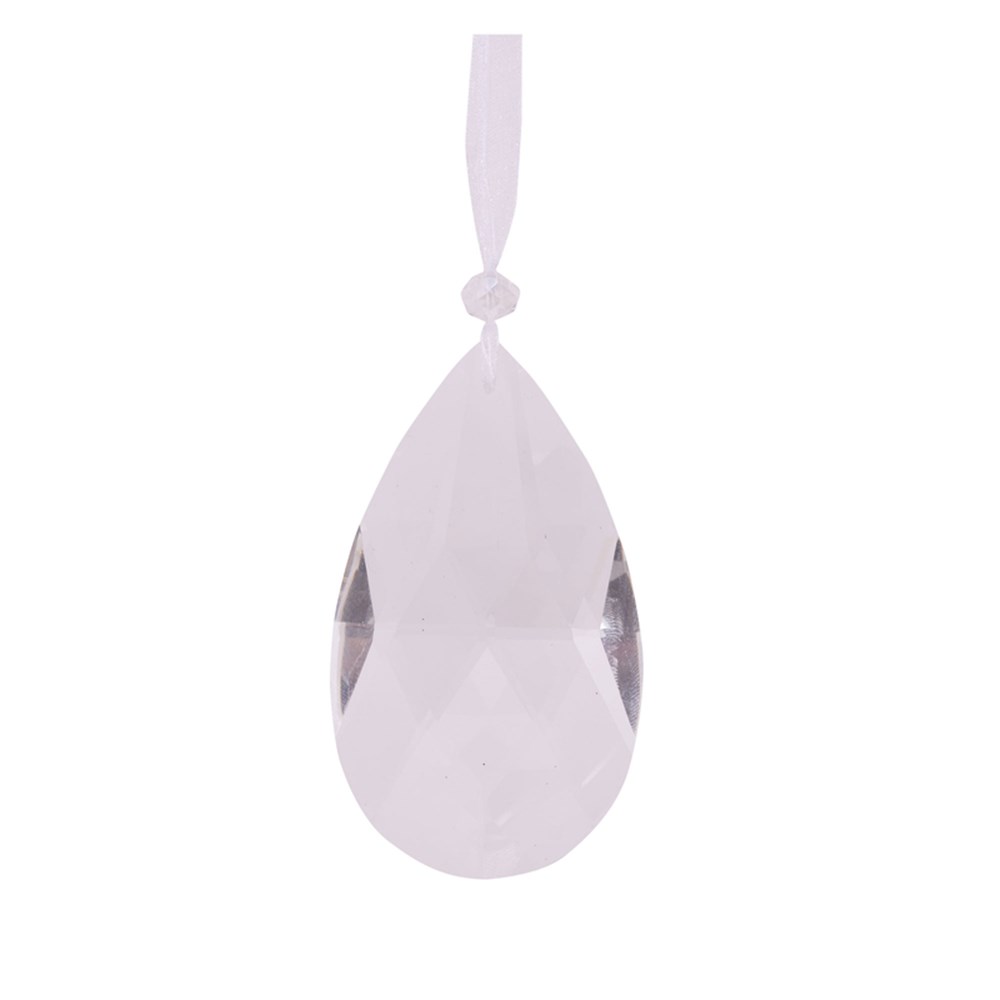 Crystal Teardrop Ornament