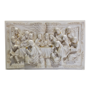 The Last Supper Resin Wall Art – Open Book Design