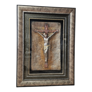 Framed 3D Jesus Crucifix Wall Art