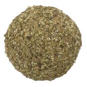 Gold Glitter Bauble 20cm