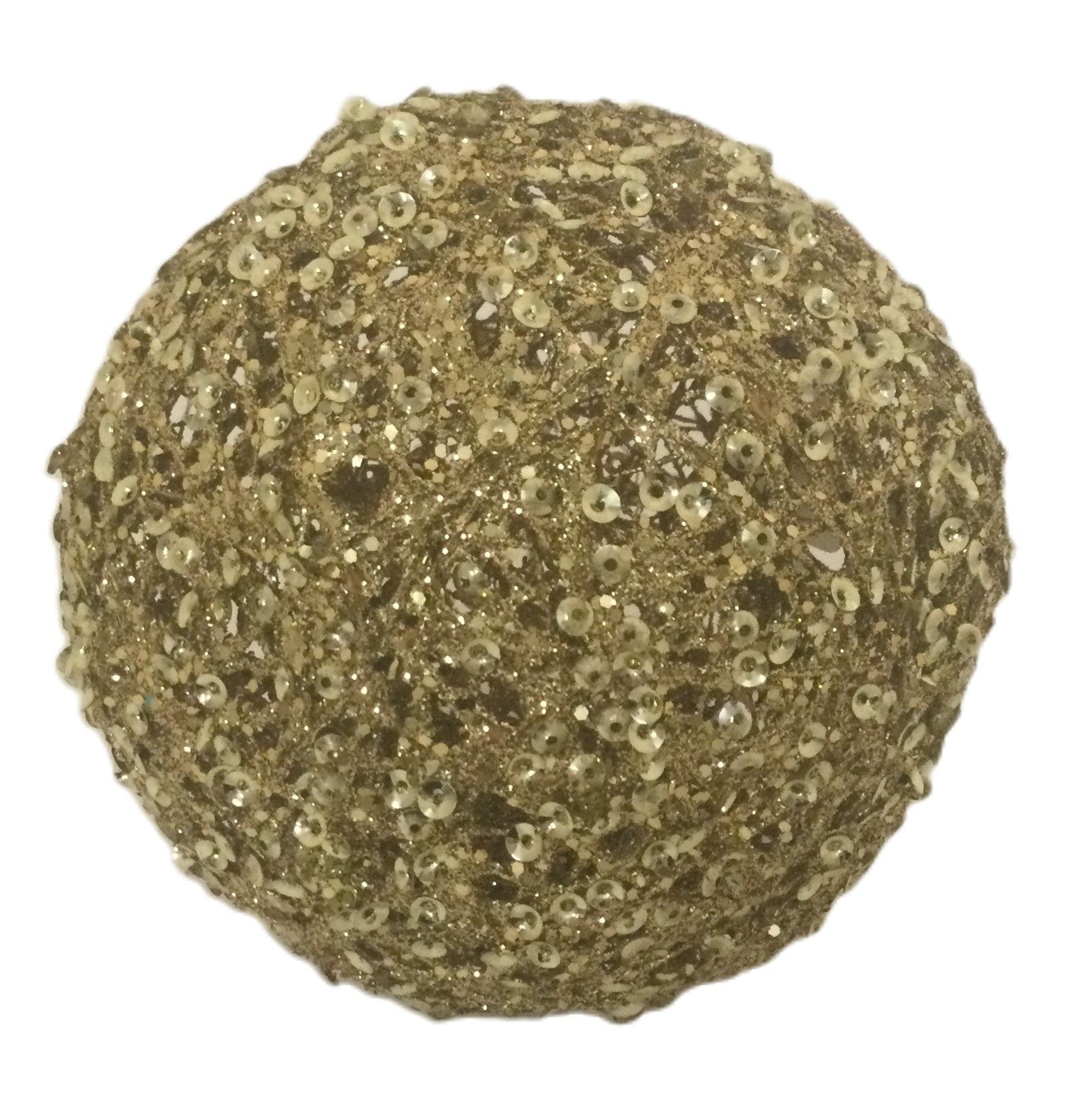 Gold Glitter Bauble 20cm