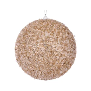 XL Champagne Crystals Bauble