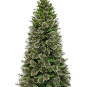 7ft Slim American Cashmere Christmas Tree Green 2.13m Hinged