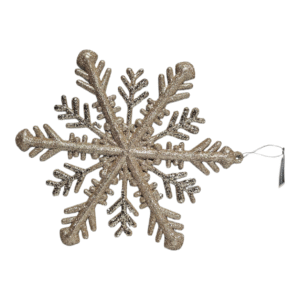 Champagne Snowflake 30cm