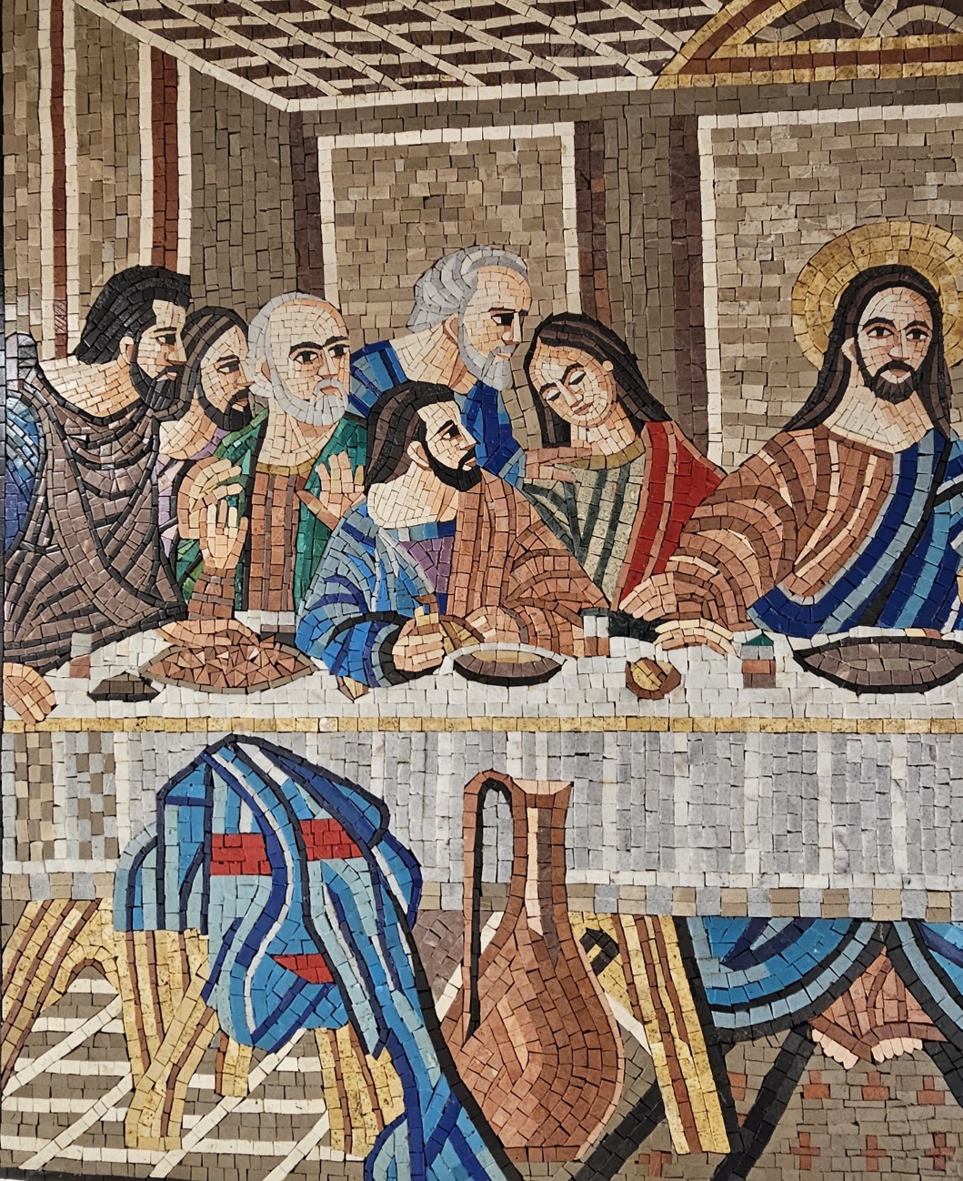 The Last Supper – Handmade Lebanese Mosaic