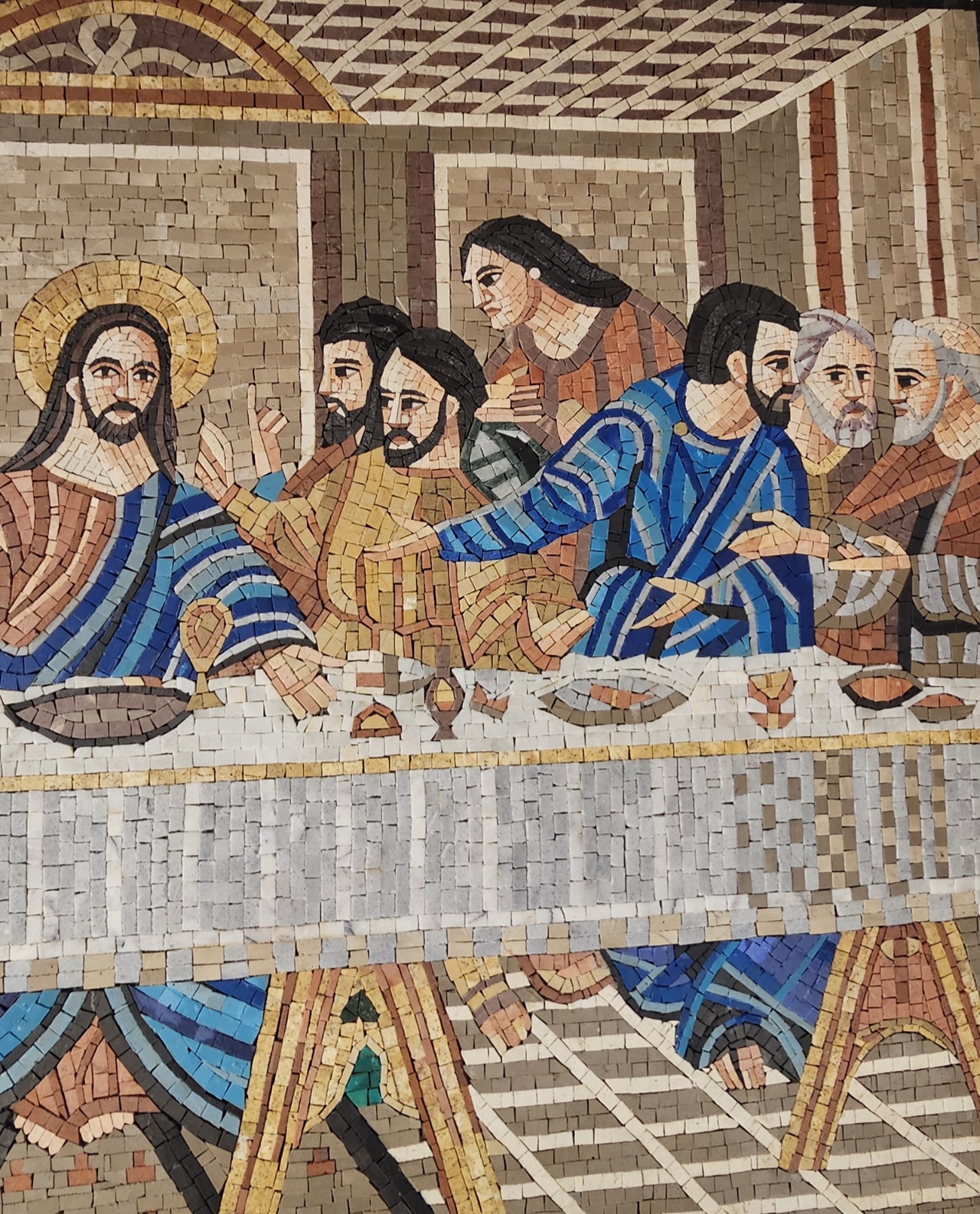 The Last Supper – Handmade Lebanese Mosaic